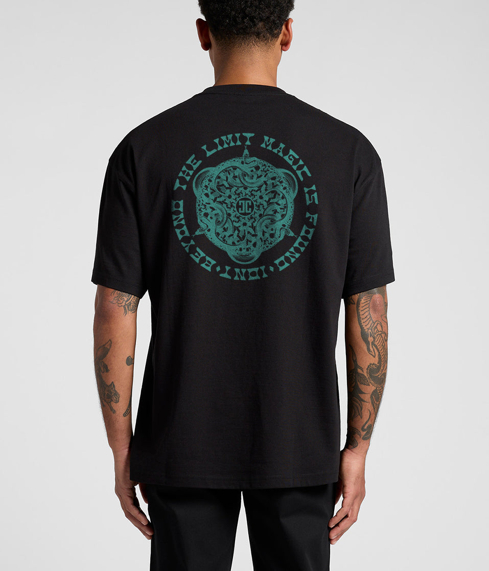 Snake t-shirt / black