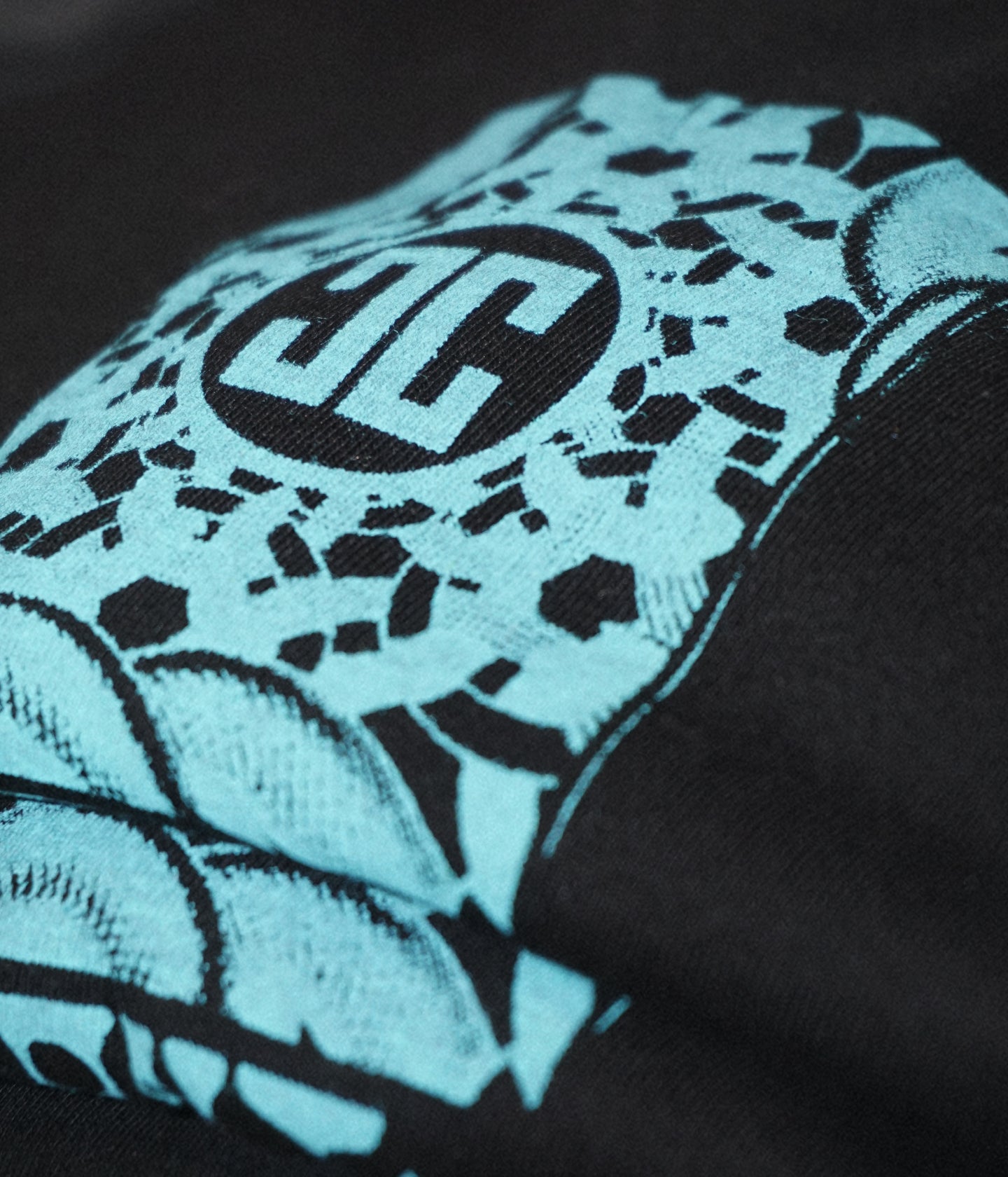 Camiseta de serpiente / negra