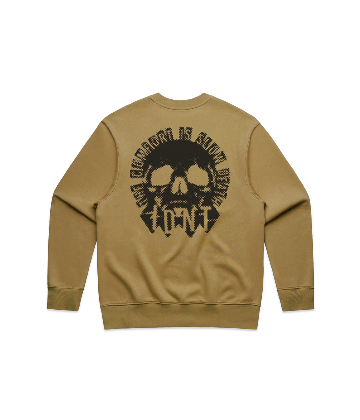 Skull comfort Crew / Camel