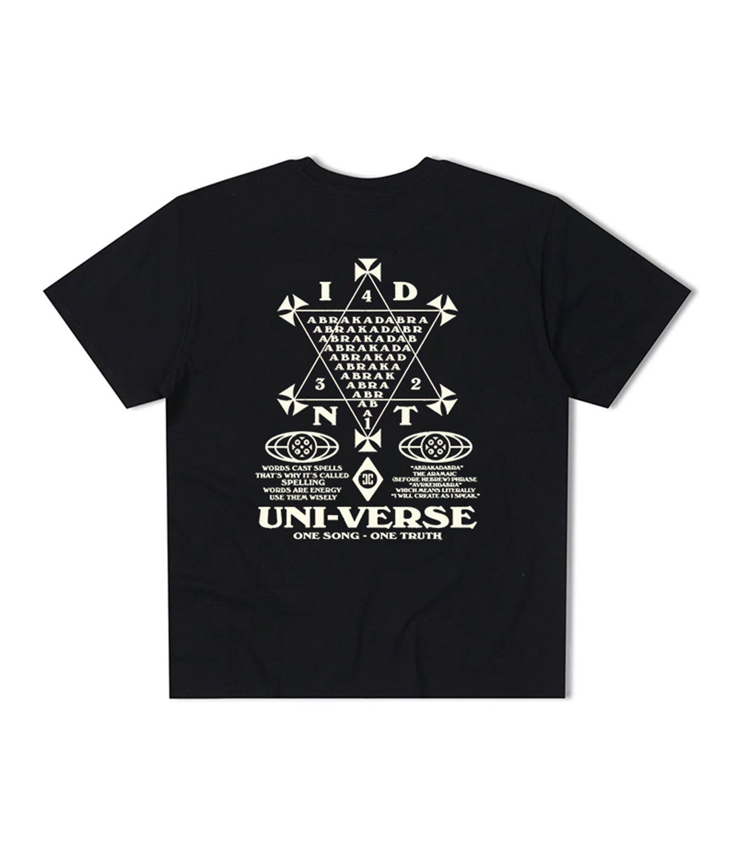 Uni-verse t-shirt / black