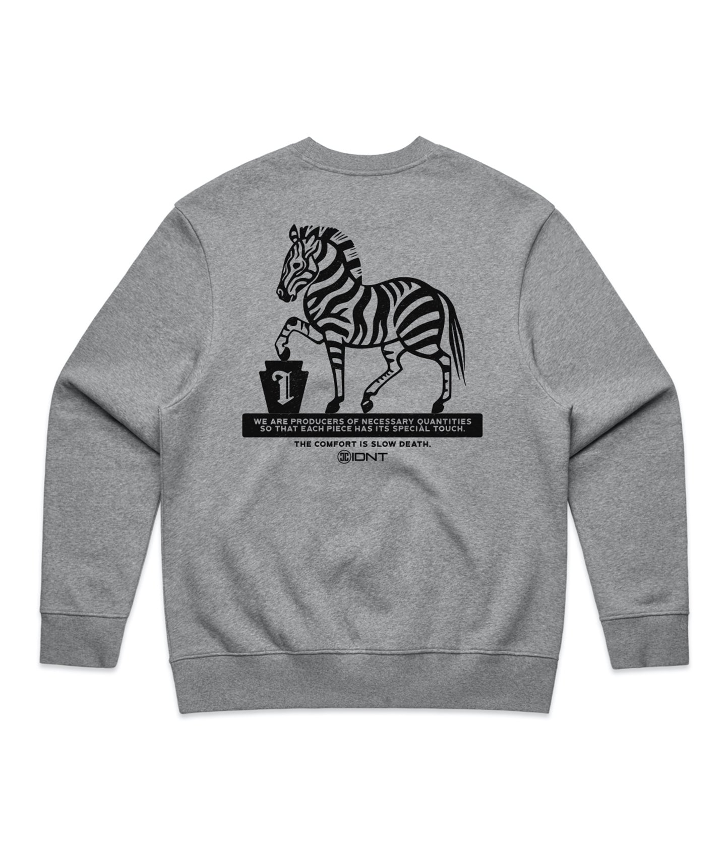 Zebra / crew / grey marle