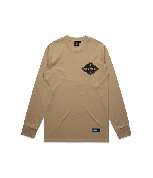 Alosange LS t-shirt / brown