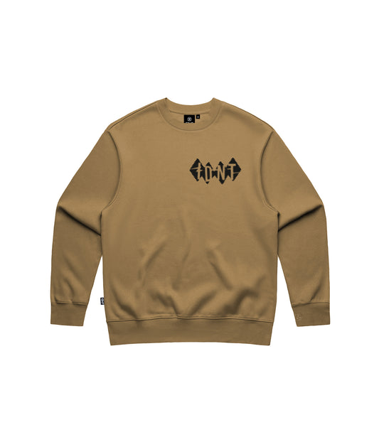 Skull comfort / Crew / Camel