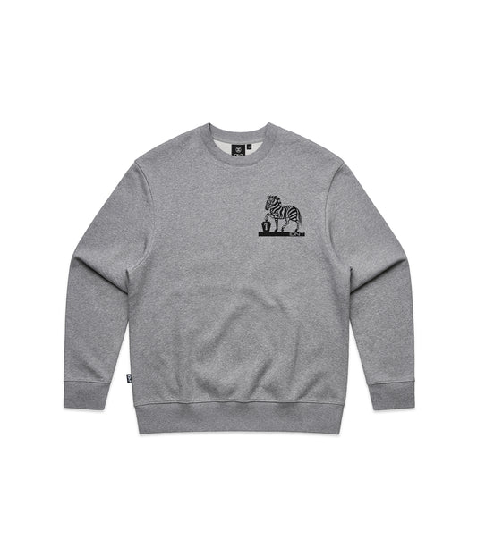 Zebra / crew / grey marle